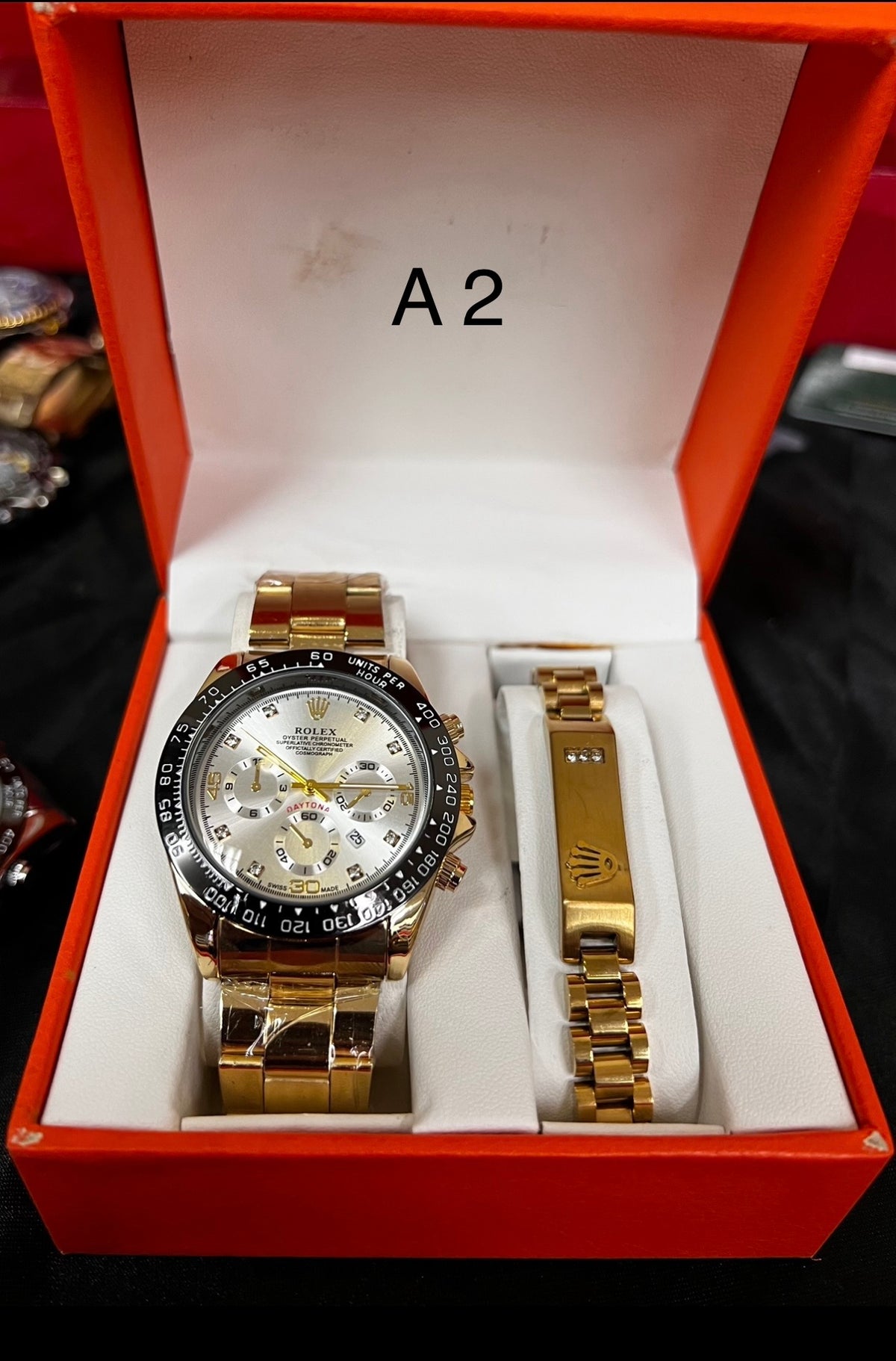 Set Reloj + Pulsera de Acero Premium | Modelos A1–A12