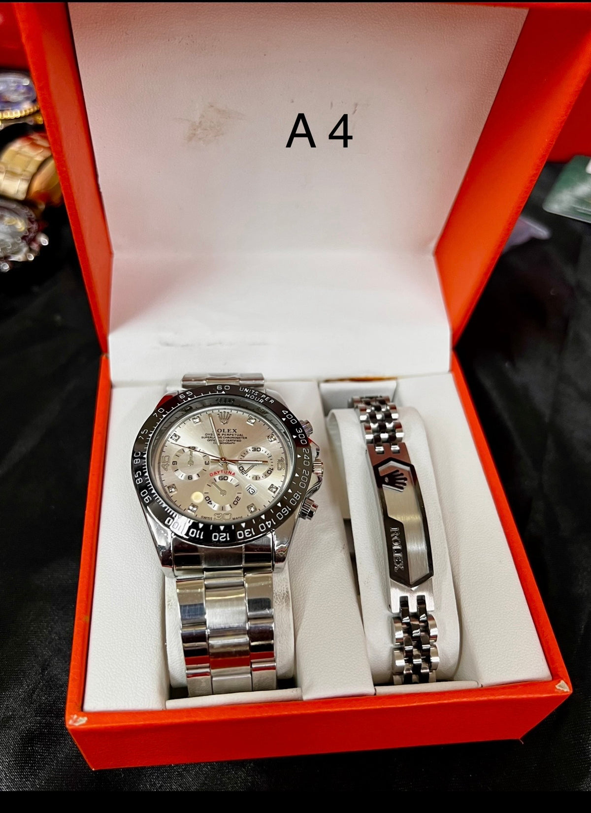 Set Reloj + Pulsera de Acero Premium | Modelos A1–A12