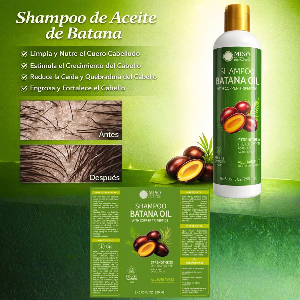 🌿 SHAMPOO BATANA OIL — CUIDADO INTENSIVO PARA TU CABELLO
