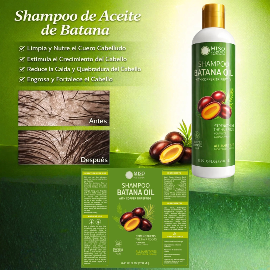 🌿 SHAMPOO BATANA OIL — CUIDADO INTENSIVO PARA TU CABELLO